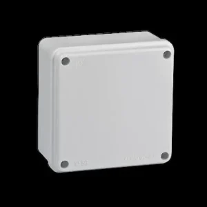 Kutija razvodna nadžbukna 100 x 100 x 50 IP56 500V ABS g/w 650°C, siva - Slika 1