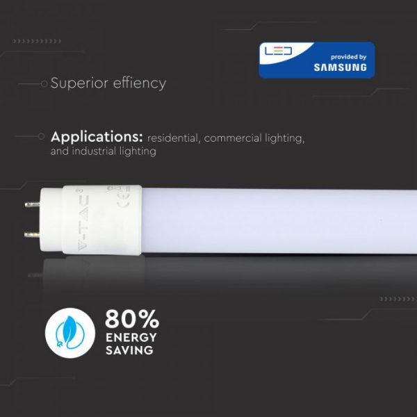 LED cijev SAMSUNG ČIP - 150cm 22W G13 T8 Nano plastika 6400K - 5 GODINA GARANCIJE