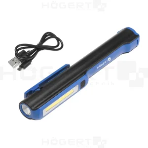 SVJET.RUČNA LED 3W/3W 160Lm/150Lm 1200mAh USB MAGNET