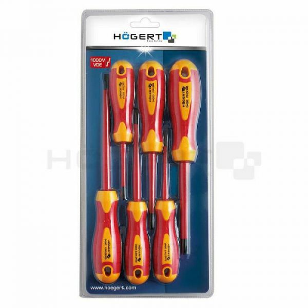 ODVIJAČI SET 6/1 1000V S2 HT1S996 HÖGERT