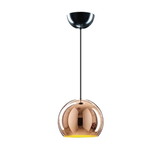 Dekorativni luster MAMIA PD 301-1 u bakrenoj boji.