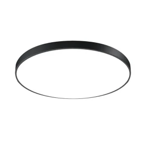LED stropna lampa okrugla crna 54W