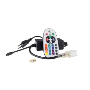 LED Neon Flex RGB priključni kabel i kontroler sa daljinskim