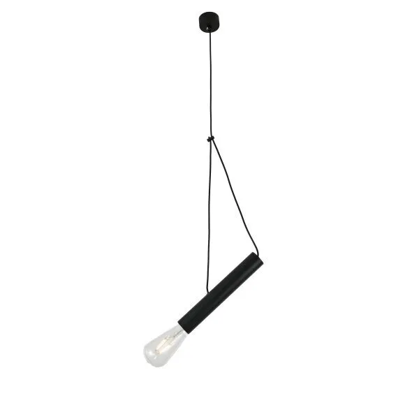 Stropna visilica E27 4x40cm u crnoj boji