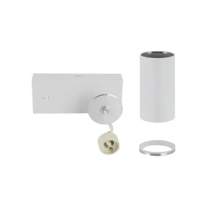 Zidna lampa DARIA WLL GU10 bijela s prekidačem - Slika 3