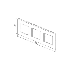 Okvir OL26NB-3DK