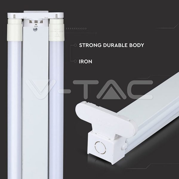 Kućište za LED cijevi T8 2 x 120cm IP20