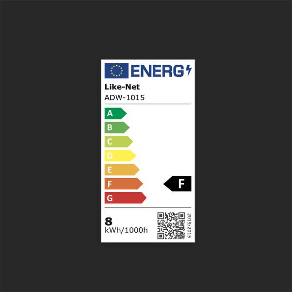 LED HEXAGON 15 + okvir