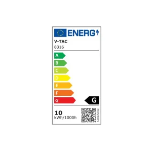 Podna lampa 10W – bijela, siva - Slika 15