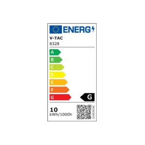 Podna lampa 10W – bijela, siva - Slika 13