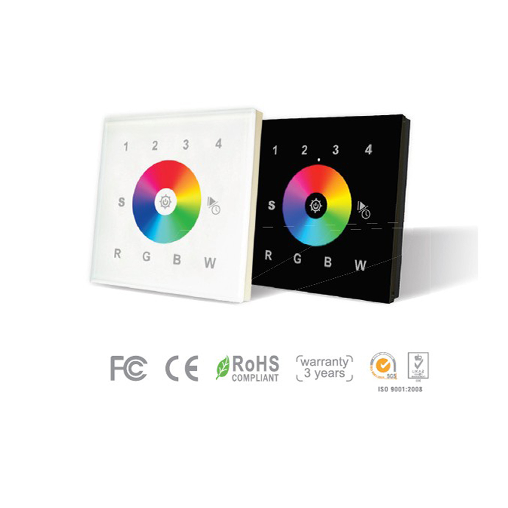 rf-wireless-wall-mounted-rgb-w-controller-lc-2820-black-white-led-upravljanja