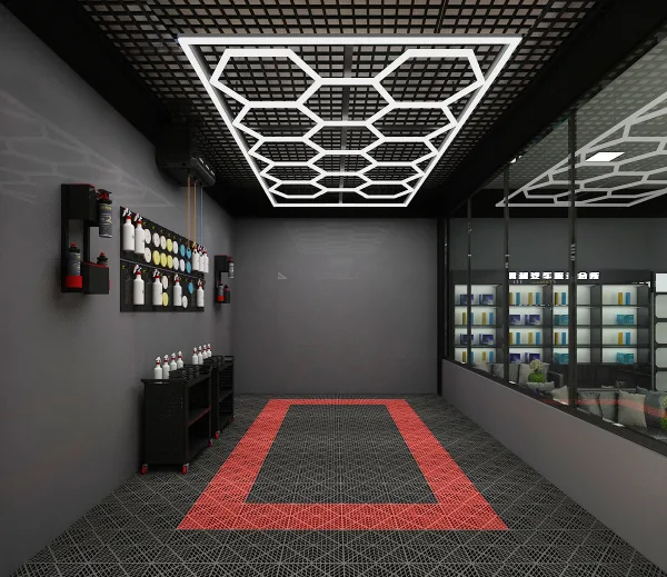 LED heksagon