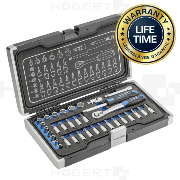 ALAT SET(34) 1/4˝ S2 STEEL CrV