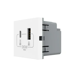 LIVOLO Modul USB punjač bijela