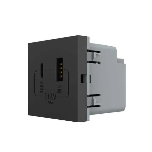 LIVOLO Modul USB punjač crna