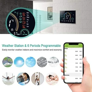 WiFi digitalni termostat LS 8000 GA/GB/GC