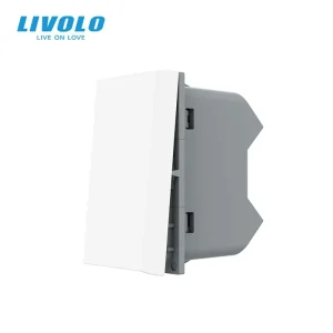 LIVOLO Modul 1M Izmjenični prekidač bijela