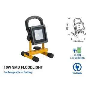 LED reflektor 10W prijenosni i punjivi