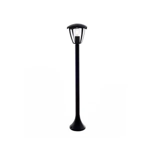 LED vrtna svjetiljka crna 90cm 1XE27