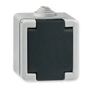 Priključnica šuko - OG - IP55 - 16A - PORCULAN METAL - ALING