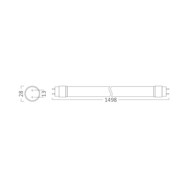 LED cijev ADVANCE 24W G13 T8