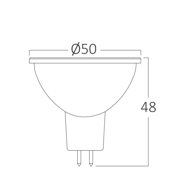 LED Žarulja GU5,3 5W