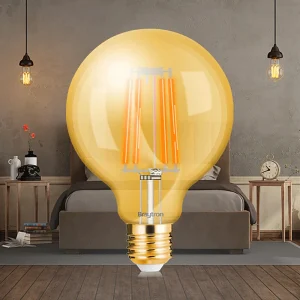 LED Žarulja E27 Filament G95 6W