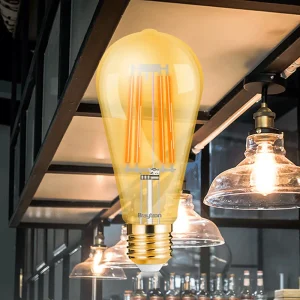LED Žarulja E27 Filament ST64 6W