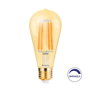 LED Žarulja E27 Filament ST64 6W
