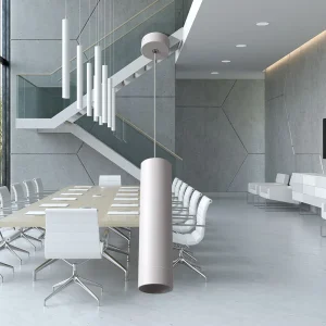 LED visilica BRY-BETA-6020-PD-RND-GU10-SPOTLIGHT bijela