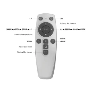 LED plafonjera BLADE SR 45W daljinski