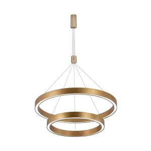 LED visilica LINA PD 2540 65W zlatna