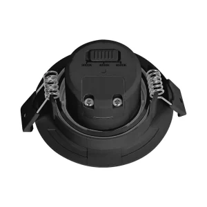 Ugradno LED svjetlo 7W zakretno crna