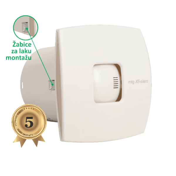 Kupaonski ventilator Φ100 KLAPNA+HIGRO+TIMER bež Kupaonski ventilator Φ100 KLAPNA+HIGRO+TIMER bež