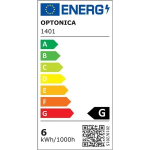 LED žarulja - 5.5W E14 G45 - 6000K