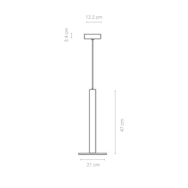 Visilica S46-B-20 dimenzije