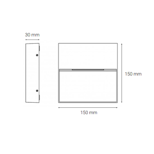 Vanjska rasvjeta V02 dimenzije