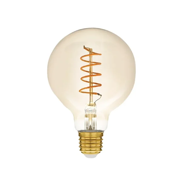 LED žarulja E27 G125 4W 2700K Amber