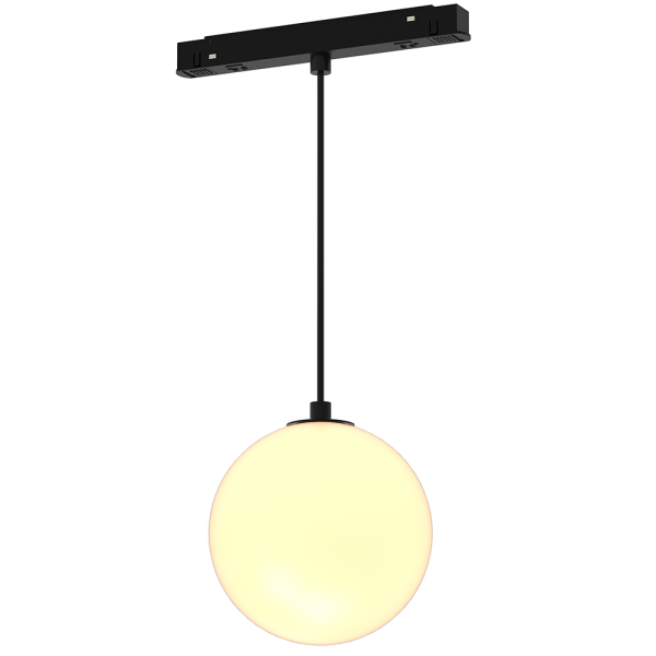 LED magnetna visilica LED-C20QD100-48VDC-5W-250lm-3000K-black-1m