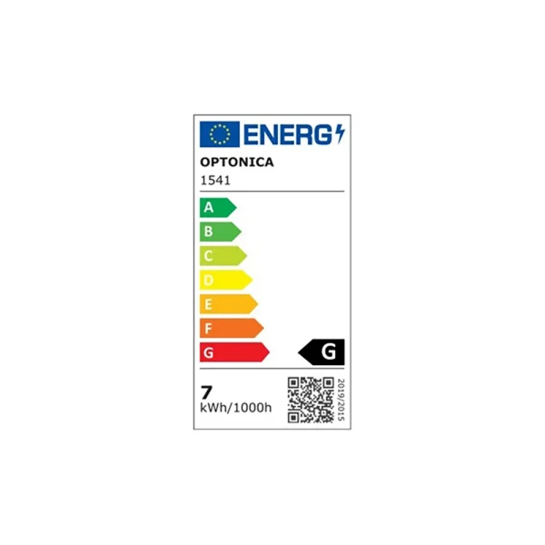 LED žarulja GX53 7W en. oznaka