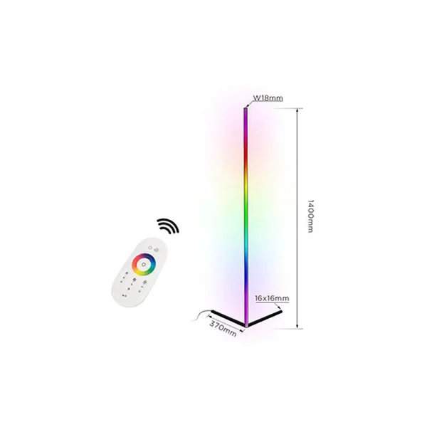 Podna lampa LED RGB 20W 140 cm