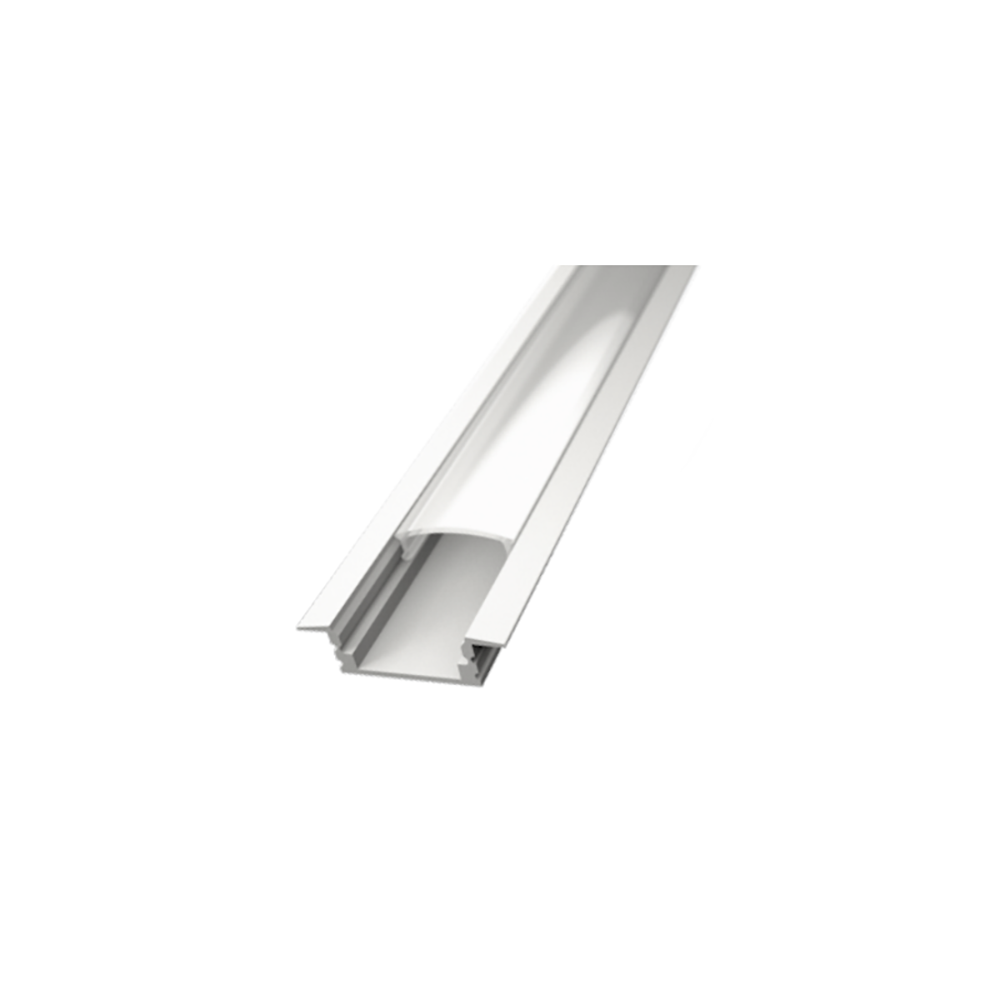 Aluminijski profil UGRADBENI 3 metra srebrna
