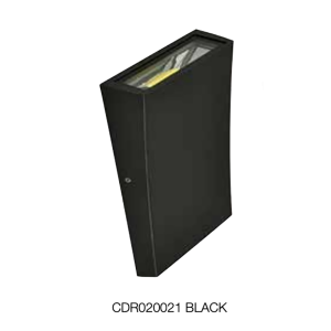 Vanjska zidna rasvjeta CDR020021 crna