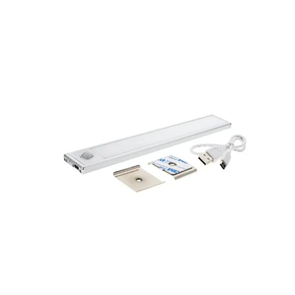 LED svjetiljka za namještaj sa senzorom punjiva 1.5W srebrna