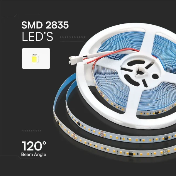 V-TAC Digitalna LED traka 10W/m 2835 IP20 24V 120 LED/M 10m