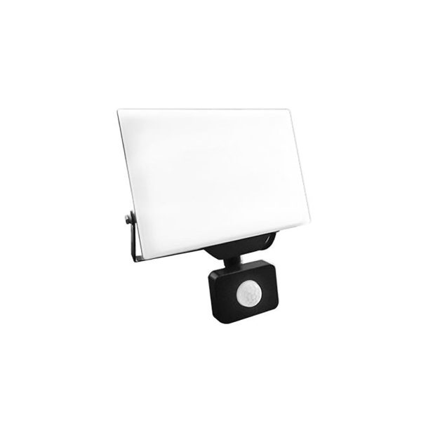 LED reflektor Ultron SMD PIR 4500K Crni