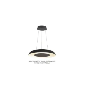 Visilica ARROTONDATO-P-S600/38 CCT crno-bijela