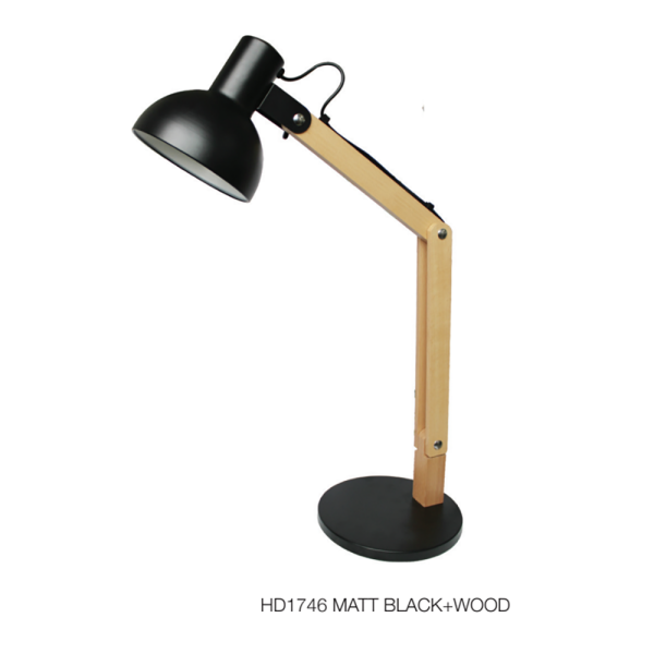 Stolna lampa HD1746 crna