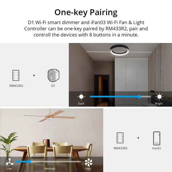 SONOFF RF bežični daljinski upravljač RM433R2