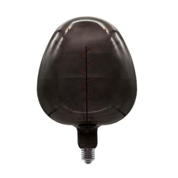 LED žarulja E27 4W sa žarnom niti, oblik jabuke, crna boja